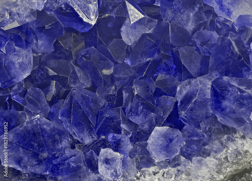 photo of blue sapphire crystals background