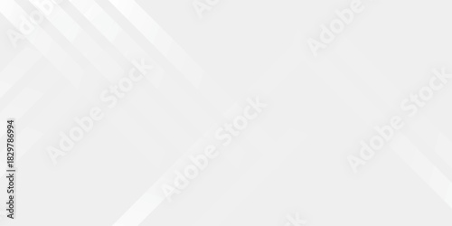 A clean and modern abstract background with subtle diagonal white and gray stripes.