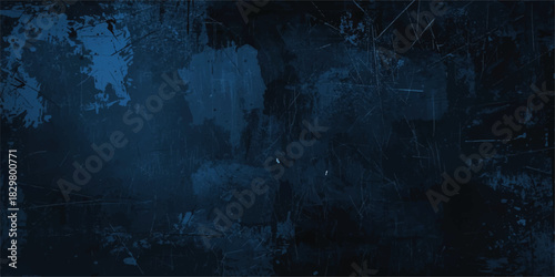 abstract grunge wall background. dark blue texture. blue wall background. dark blue wall background.or dark blue grunge texture with grainy stains, Blue grunge with smoky stains and marble.