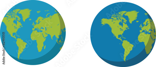 globe world map high quality