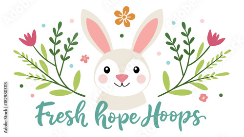 easter bunny with easter egg