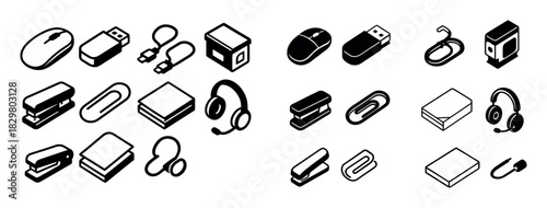 Office Equipment Icons