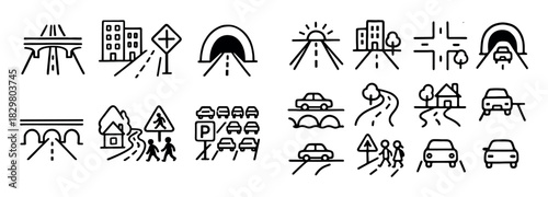 Doodle Road Signs