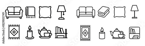 Minimalist Comfort Icons