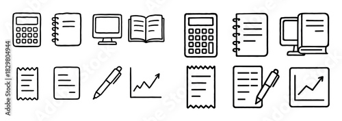 Accounting Icon Set