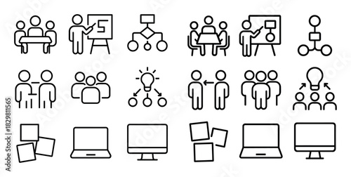 Minimalist Development Icons