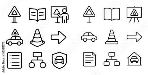 Training Car Icons
