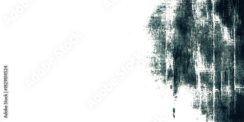 Abstract blue grunge water splash texture with liquid drops and bubbles