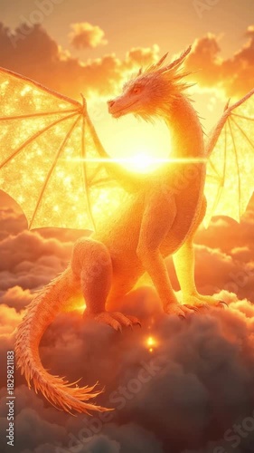 The Sun-Forged Dragon of the Upper Realms