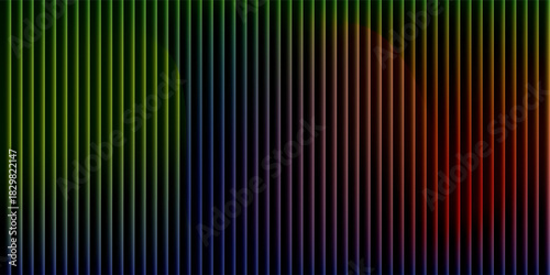 Futuristic neon texture with bright blue-green red gradient