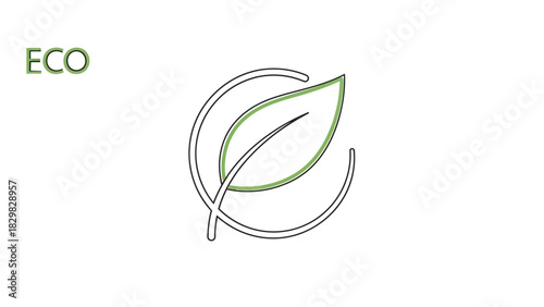 Leaf nature eco green organic environment plant growth recycle sustainability botanical ecology life design