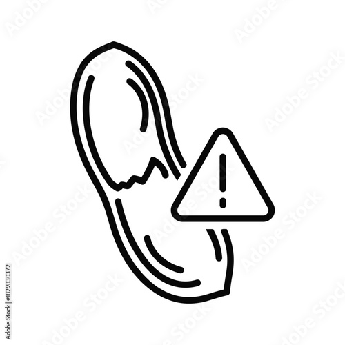 Beer Pong Game Setup Icon with Cups in Triangle Formation and Ball