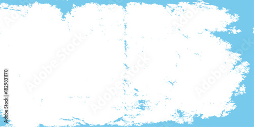 Blue watercolor grunge texture background with fresh liquid drops and abstract splashing motion