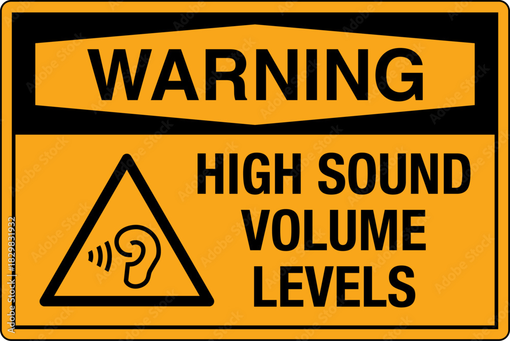 Obraz premium Safety Sign Caution Marking L...