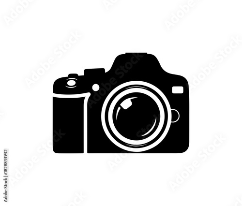 Sleek camera icon for photography, travel, creativity, and capturing memories beautifully