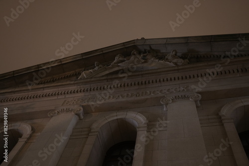 night view of the palace of justice