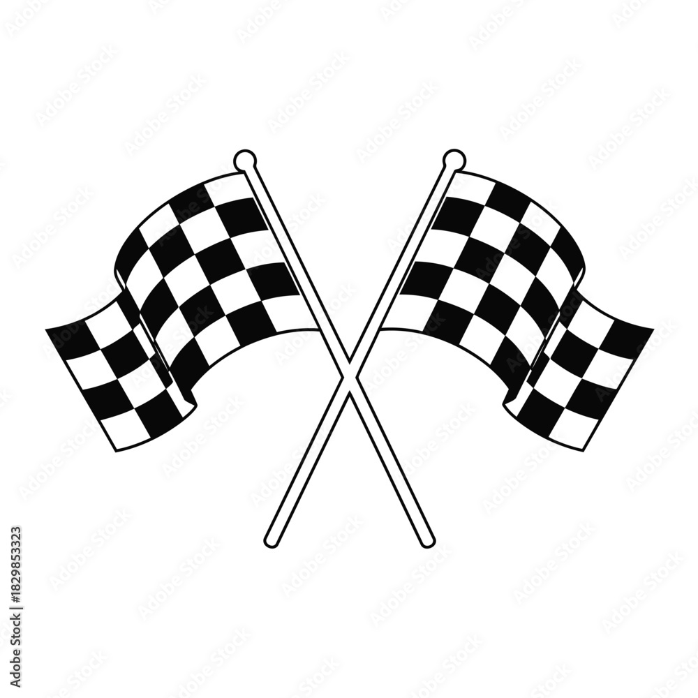 Fototapeta premium Whimsical kitchen whisk illustration for culinary designs