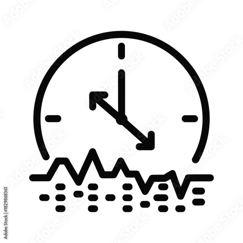 Time Series Data Analytics Icon