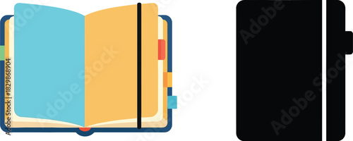 A comparative view of a room s sketch and its colorful interior design