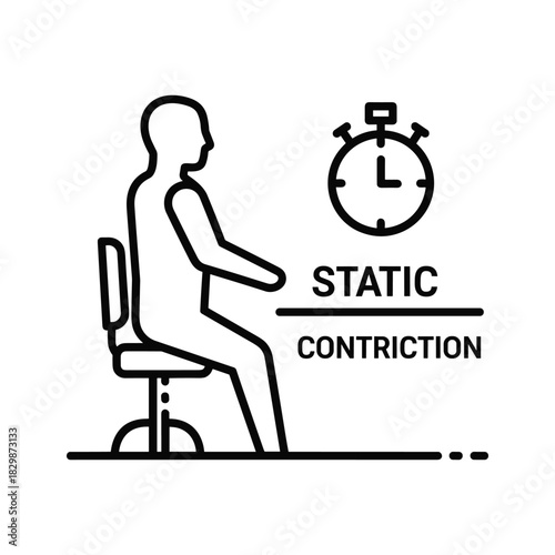 Static Contriction Concept: Prolonged Sedentary Position & Time