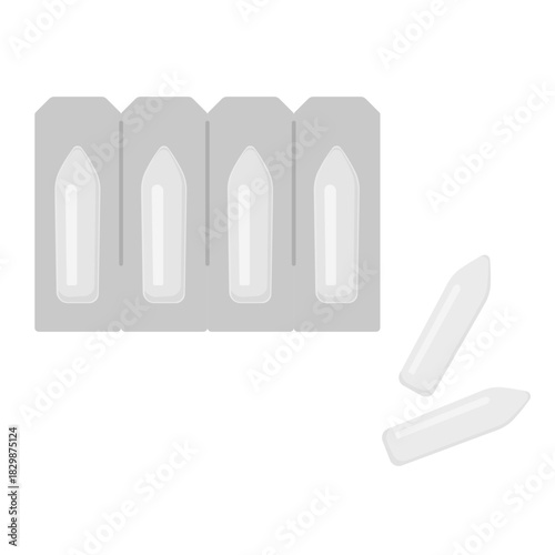 座薬のイラスト