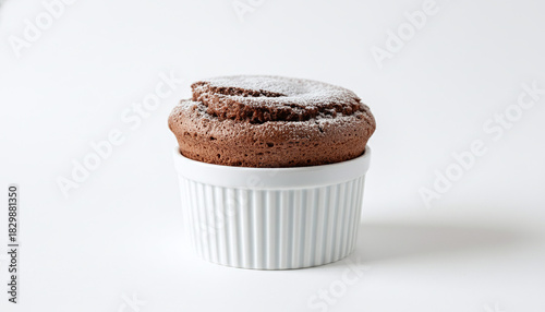 souffle isolated on white background