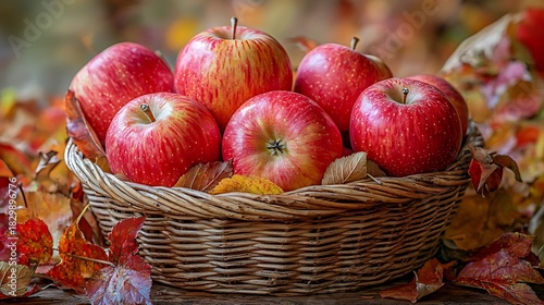 Autumn inspired apple still life with warm earthy tones high resolution picture