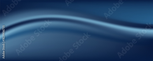 A modern and elegant abstract background with a flowing, deep blue design, perfect for websites, presentations, and branding.