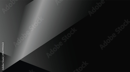 Abstract Gray Shapes, Black Triangles, Minimalist Modern Design for Backgrounds, Presentations, and Web use, a clean, modern style for diverse applications