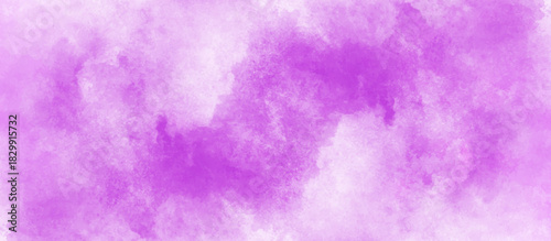 abstract purple watercolor background. watercolor painted paper texture art. purple white misty background. paint color exploding canvas. hand painted texture.