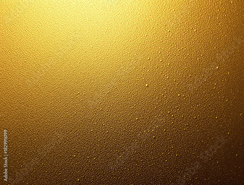 Luxurious Golden Texture with Subtle Bubbles and Soft Light Gradient