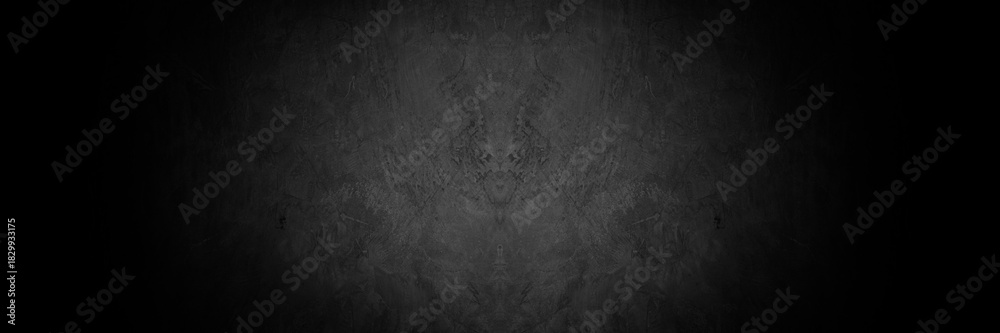 Fototapeta premium Old wall texture smeared engine oil cement dark black gray background abstract grey color design are light with white gradient background.