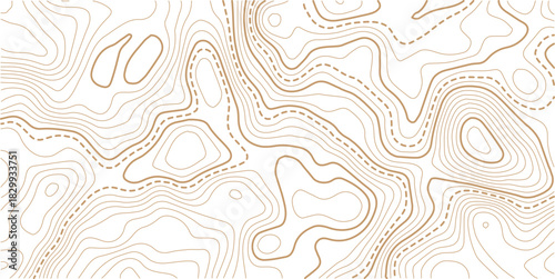  Topographic gold luxury map background. Geographic abstract pattern.The concept of a conditional geography scheme and contour line map image. 
