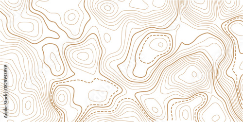  Topographic gold luxury map background. Geographic abstract pattern.The concept of a conditional geography scheme and contour line map image. 
