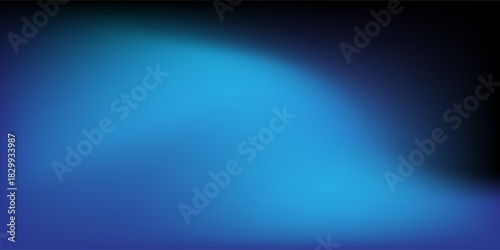 Abstract dark blue liquid neon blurred soft colourful gradient background. Gradient mesh. Modern template for design concepts, wallpapers, presentations, posters, prints and web. Vector illustration.