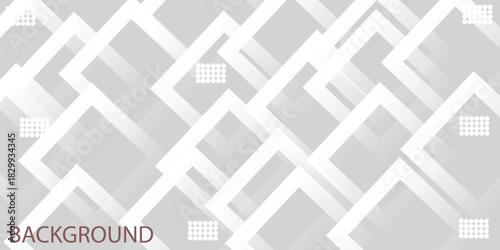 Abstract Grey white  background paper shine and layer element vector for presentation design. Suit for business, corporate, institution, party, festive, seminar