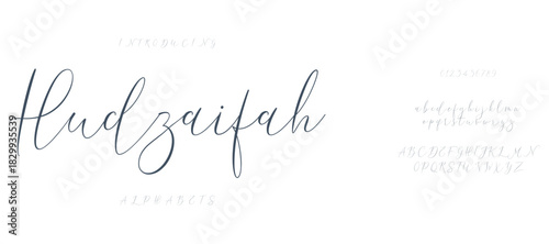 Creative simple modern urban alphabet font. 