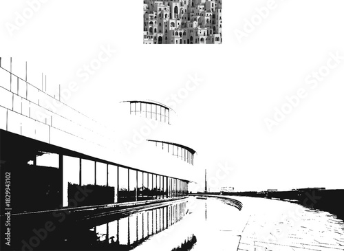 Black textured grunge surface with rough grain pattern and vintage dirty effect suitable for abstract design backgrounds