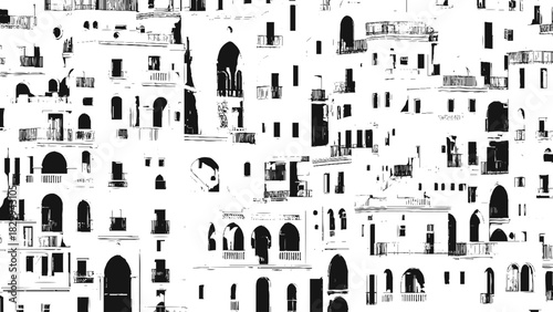 Black textured grunge surface with rough grain pattern and vintage dirty effect suitable for abstract design backgrounds