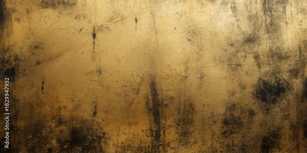 Obraz premium Grungy brown wall texture with old aged paper pattern design