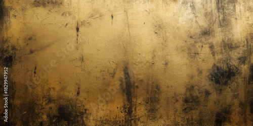 Grungy brown wall texture with old aged paper pattern design