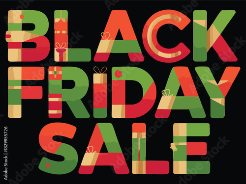 Black friday sale holiday promotion