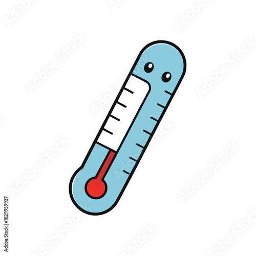vector clip art thermometer cold for web and graphic design