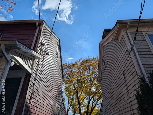 Overview of Cold Spring, NY in fall - November 2025