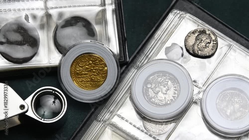 Numismatic Collection Storage and Accessories
