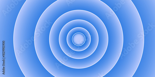 Hyper- realistic three-dimensional perspective circular optical art with acrylic texture in modern monochrome design for advertising.eps10