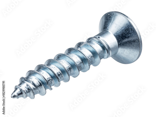 A single metal countersunk head screw for various fixing tasks
