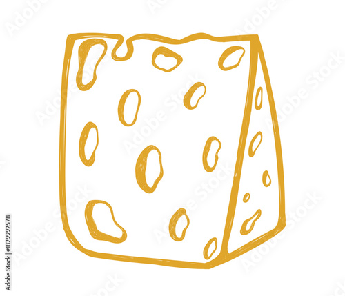 Cheese pieces 
