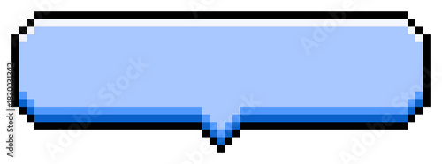 Pixel art large dialog box