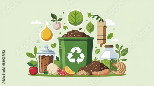 Composting Food Waste: A Natural and Sustainable Solution.